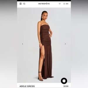 Retrofete Adele gown size s